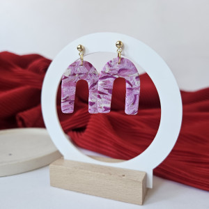 Podkówki wiszące róż mix