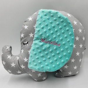 Poduszka dekoracyjna dla dziecka słonik