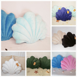 Poduszka dekoracyjna muszla 22 kolory rękodzieło