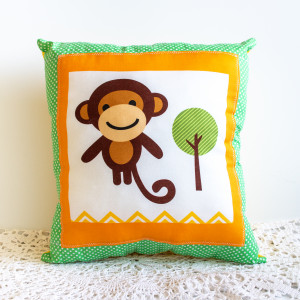Poduszka dla przedszkolaka - Małpka