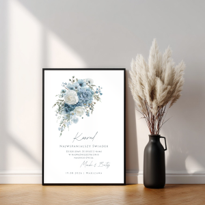 Podziękowanie dla świadka, pamiątkowy plakat P0154