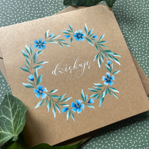 Podziękowanie kwiaty