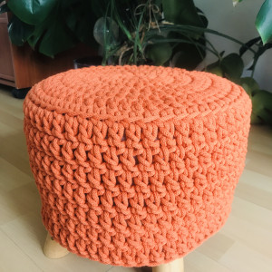 Pokrowiec na stołek,40cm,poszycie na taboret.