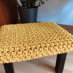 Pokrowiec na stołek, taborety, krzesło drewniane, różne rozm..