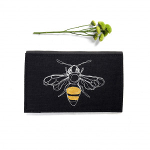 portfel - pszczoła czarna