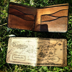 Portfel z mapą Narnii