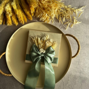 Prezent ślubny na prezent gotówkowy szkatułka