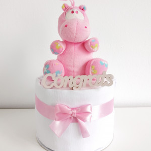 Prezent z okazji narodzin, bociankowe pępkowe Congrats