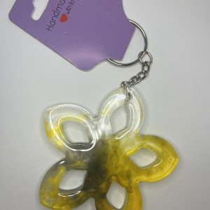 Pszczółkowy brelok kwiat