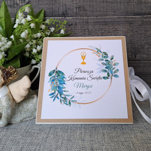 Pudełko na Pieniądze, Kartka na Komunię-PPK23B