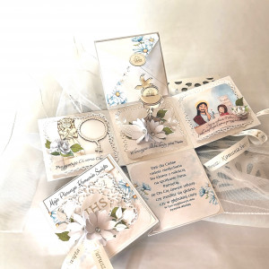 Pudełko upominek z okazji I Komunii Świętej