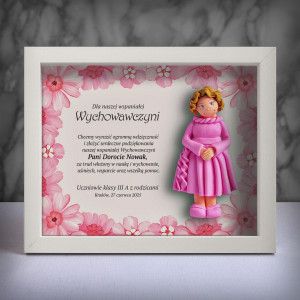 Ramka dla wychowawczyni na zakończenie roku (ps-w01-tkw)