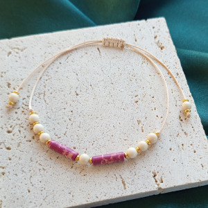 "Rosa" - bransoletka z naturalnymi kamieniami.