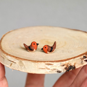 Rudziki – mini kolczyki, lekkie i wygodne