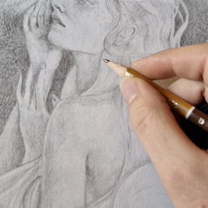 Rysunek portret na zamówienie format A4