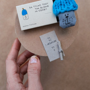 Są tylko 3 tak bliskie mi osoby - śmieszna kartka Gustaw tyciTulek