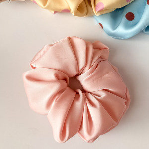 Scrunchie do włosów z jedwabiem / SM02