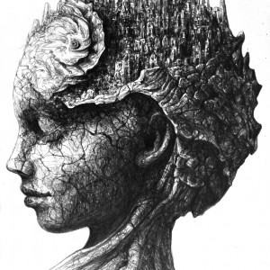 Sen Druidki  *rysunek piórkiem