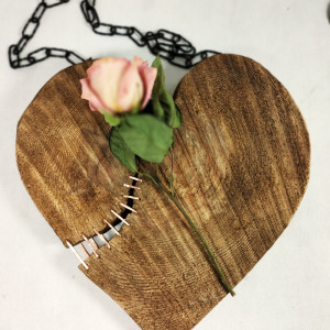 Serce dekoracyjne  - "Miłość, która przetrwała"