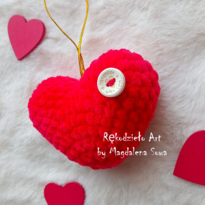 Serce na szydełku, Serduszko zawieszka