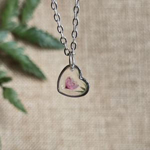 Serce serduszko prawdziwe kwiaty róż malutkie