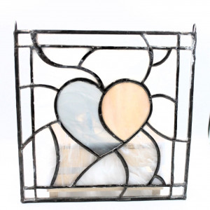 Serce Zaufanie – panel witrażowy