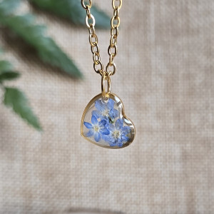 Serduszko z niezapominajkami