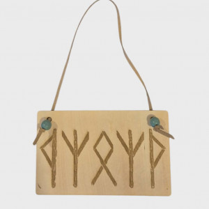 Skrypt runiczny obrazek amulet ochronny runy