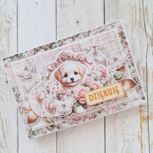 Słodka kartka z podziękowaniem | Dziękuję