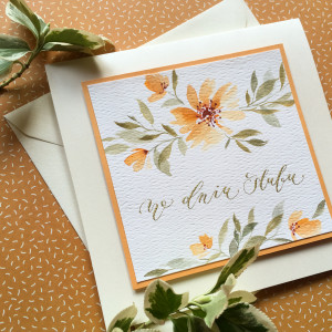 Ślubna ecru możliwa personalizacja