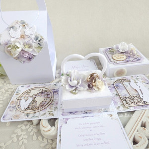 Ślubny exploding box 1028