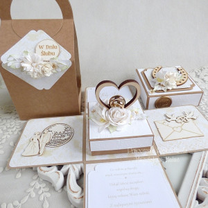 Ślubny exploding box 1034