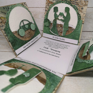 Ślubny exploding box dla podróżników 10