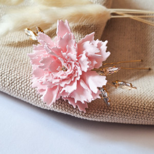 Spinka kokówka  kwiat goździk