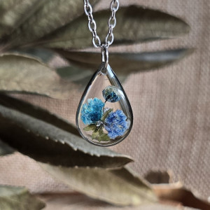 Srebrna łezka bukiet kwiatów gipsówka