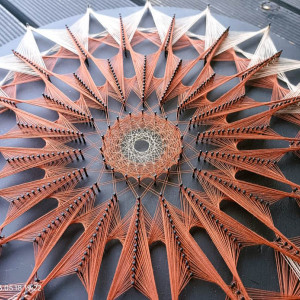 STAR #3 Obraz String art