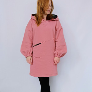 Sukienka damska FLOW MROŻONA TRUSKAWKA