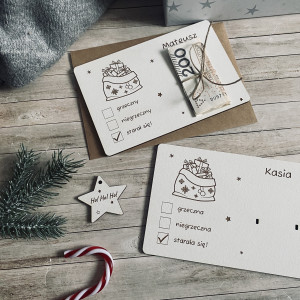 Świąteczny bon podarunkowy 6