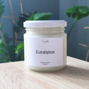 Świeca Sojowa Eukaliptus