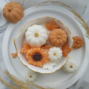 Świeca sojowa jesienna