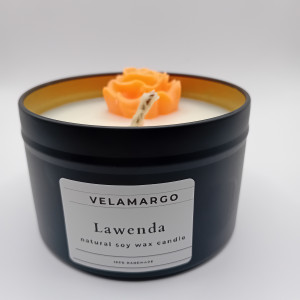 Świeca Sojowa Lawenda – Twój wieczorny rytuał wyciszenia (200 ml)