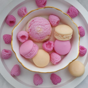 Świeca sojowa lody owocowe