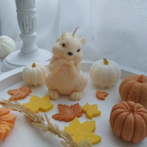 Świeca sojowa wiewiórka