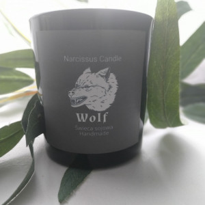 Świeca sojowa Wolf