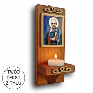 Święty  Maksymilian  Kolbe - mini ołtarzyk