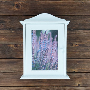 Szafka na klucze we fiolecie