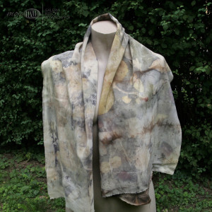 Szal Eko-druk VII - jedwab