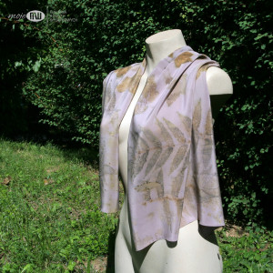 Szal Eko-druk XII / jedwab