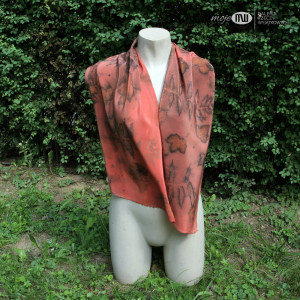 Szal Eko-druk XIII / jedwab