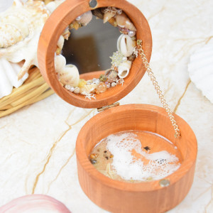 Szkatułka morski wieniec 02